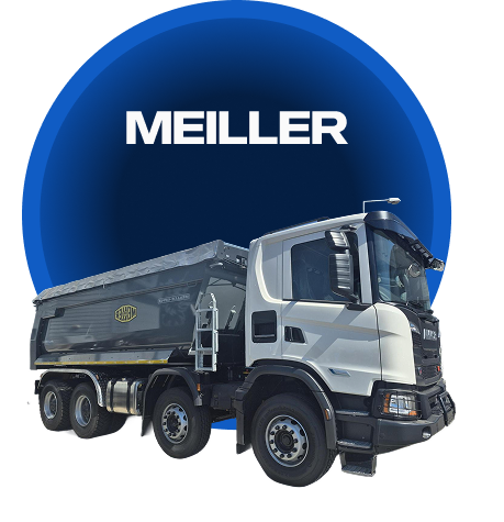 Scania G 500 B8x4HZ com carroçaria Meiller